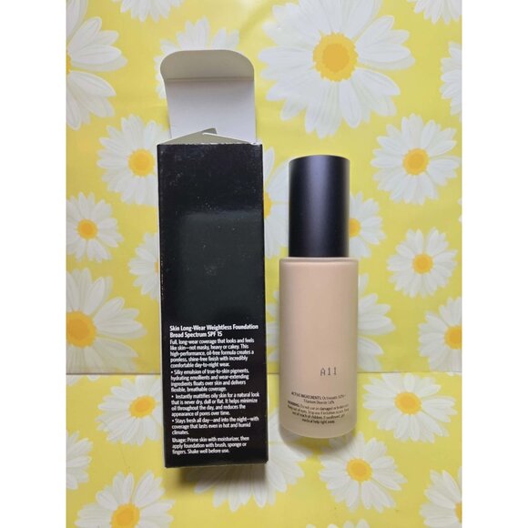 BOBBI BROWN Skin Long-Wear Weightless Foundation SPF15 W-016 Warm Porcelain 1 oz - Picture 2 of 8